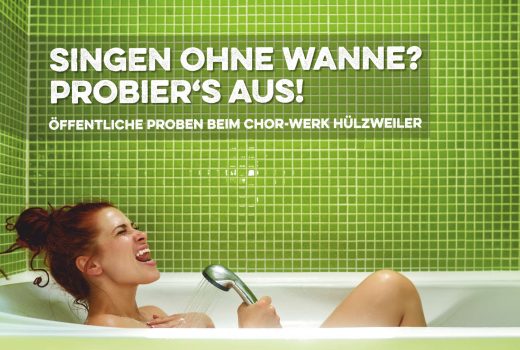 Chor-Werk Hülzweiler Mitgliederwerbung